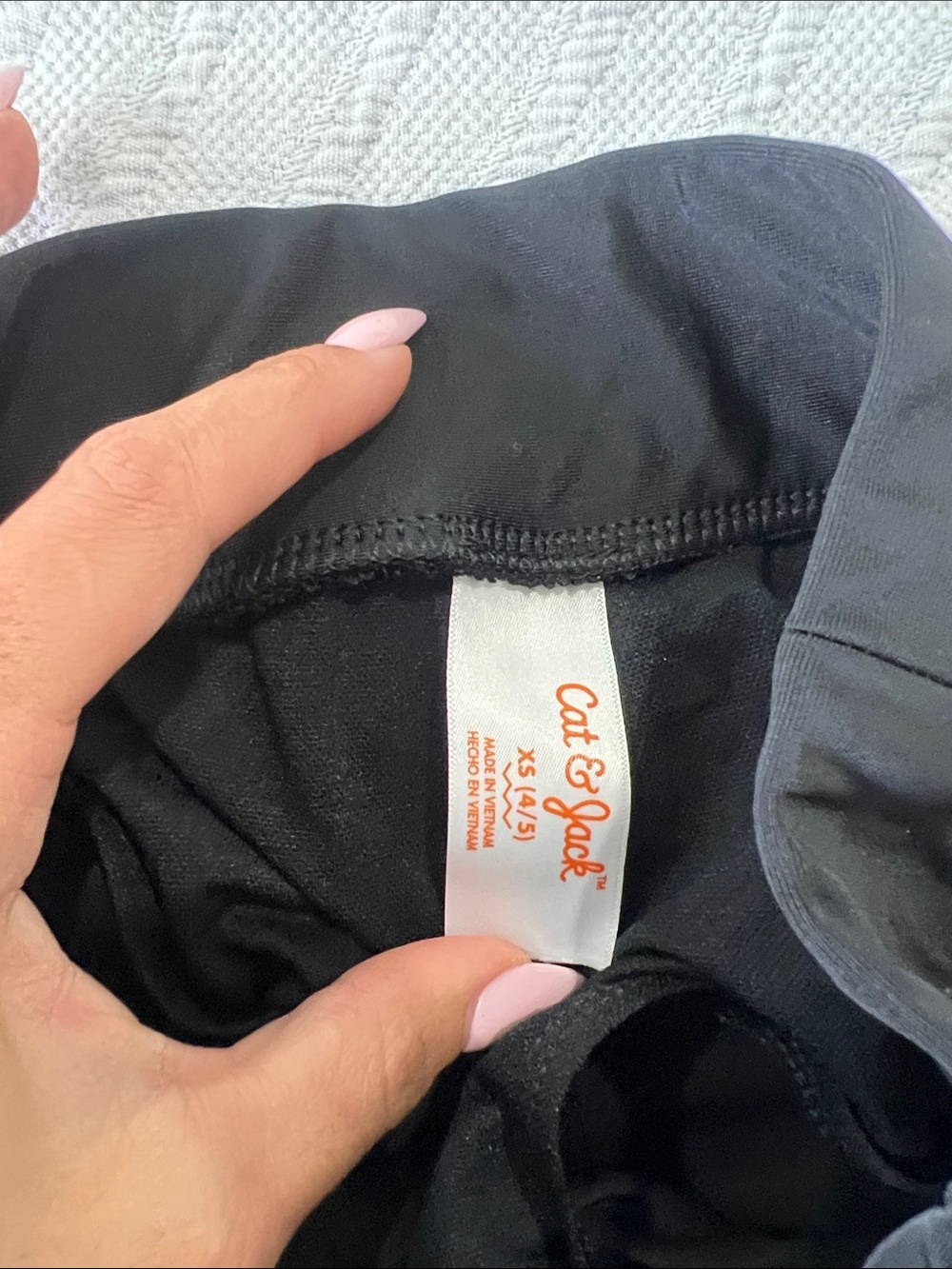 Cat & Jack Black Athletic Dolphin Shorts - Picture 3 of 3